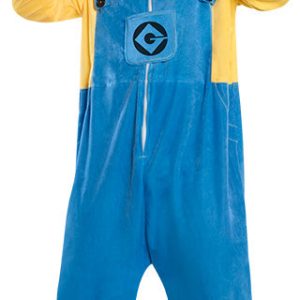 Minions Hooded Jumpsuit Costume for Adults