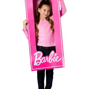 Girls' Barbie Classic Life-Size Doll Box Costume