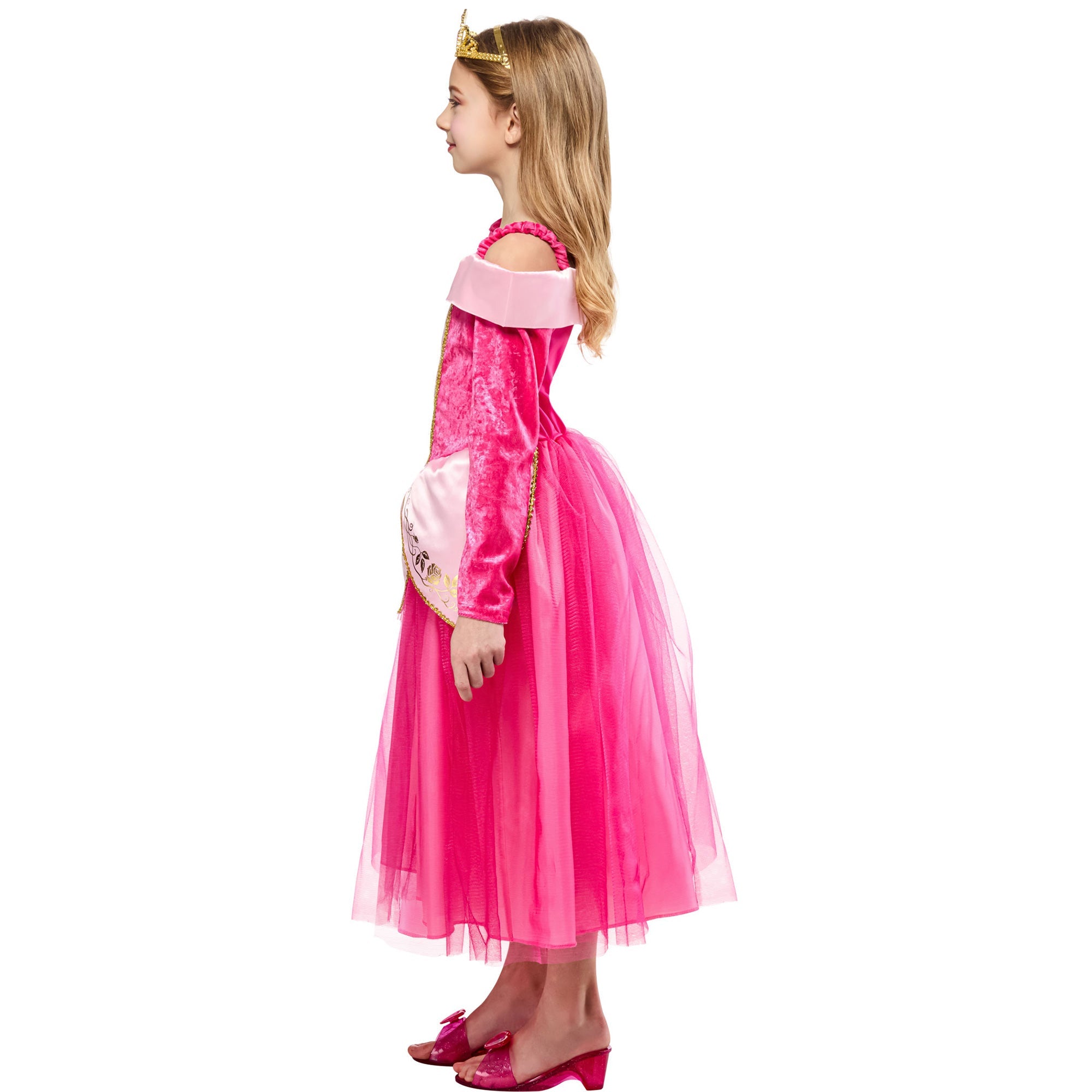 Pink Princess Costume Dress for Girls - Image 2