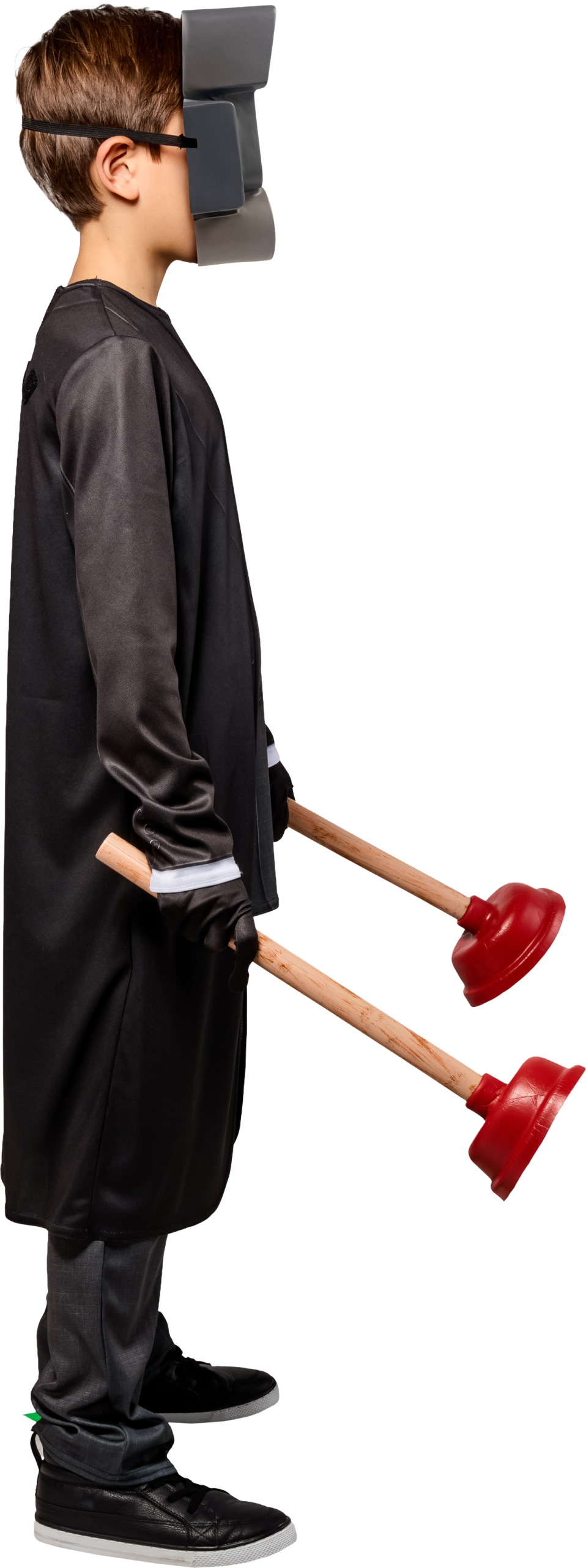 Skibidi Toilet Plunger Man Costume for Boys - Image 2
