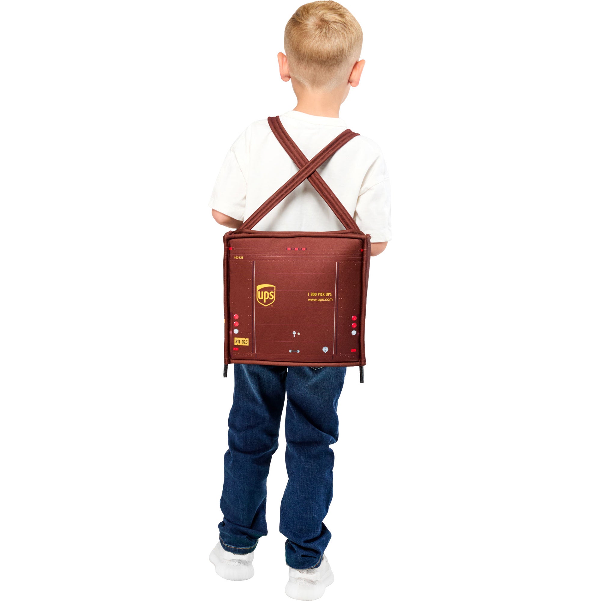 UPS Ride-On Truck Costume for Toddler- - Image 4