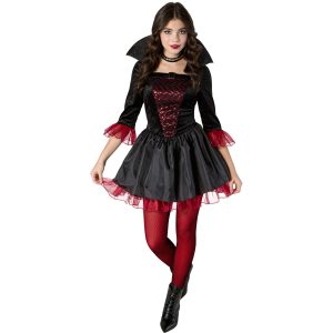 Scarlet Vampiress Costume for Tweens