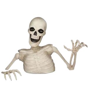 Rattles the Groundbreaking Skeleton Plastic Yard Decorating Kit. 4ft