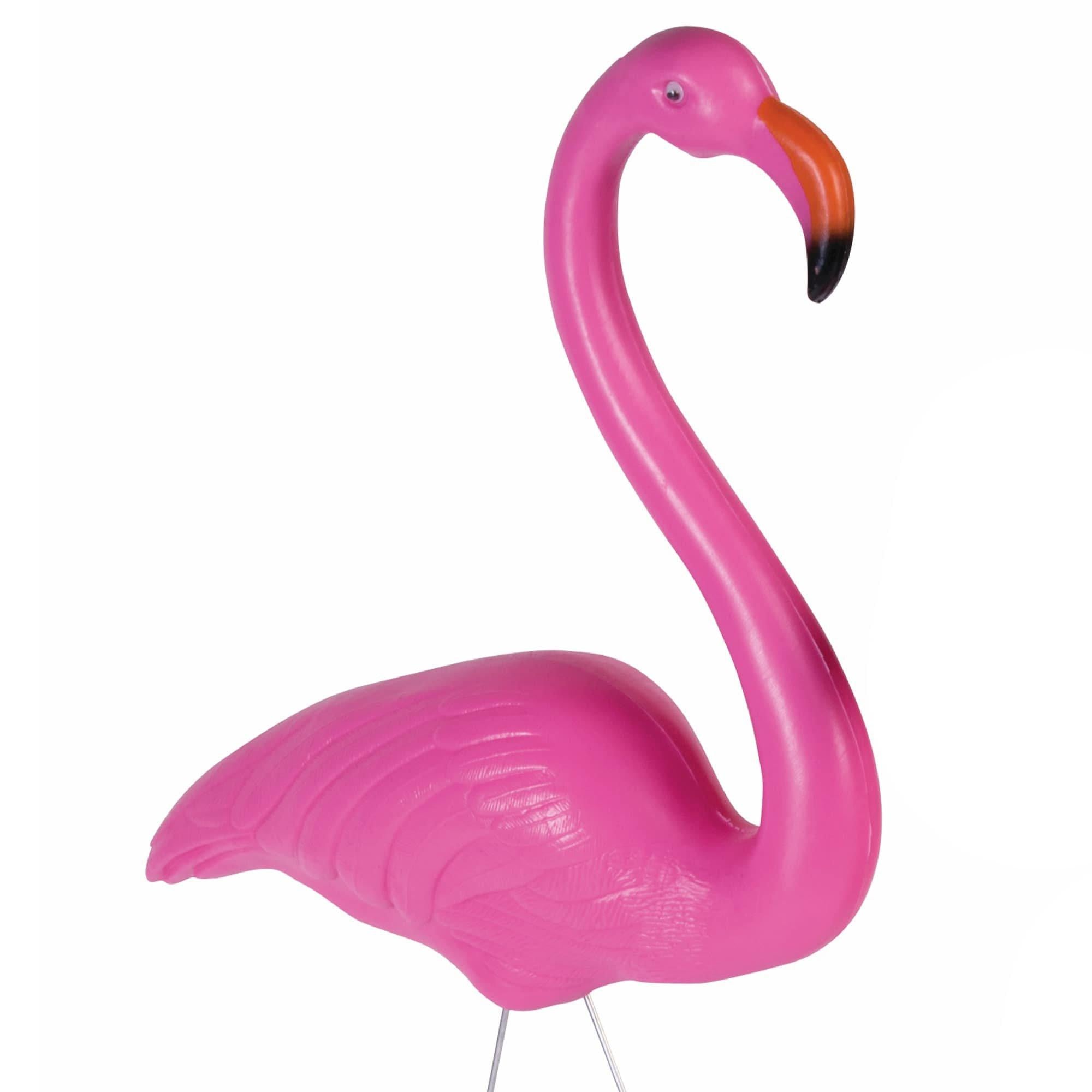 Flamingo Lawn Decorations 2ct - Image 2