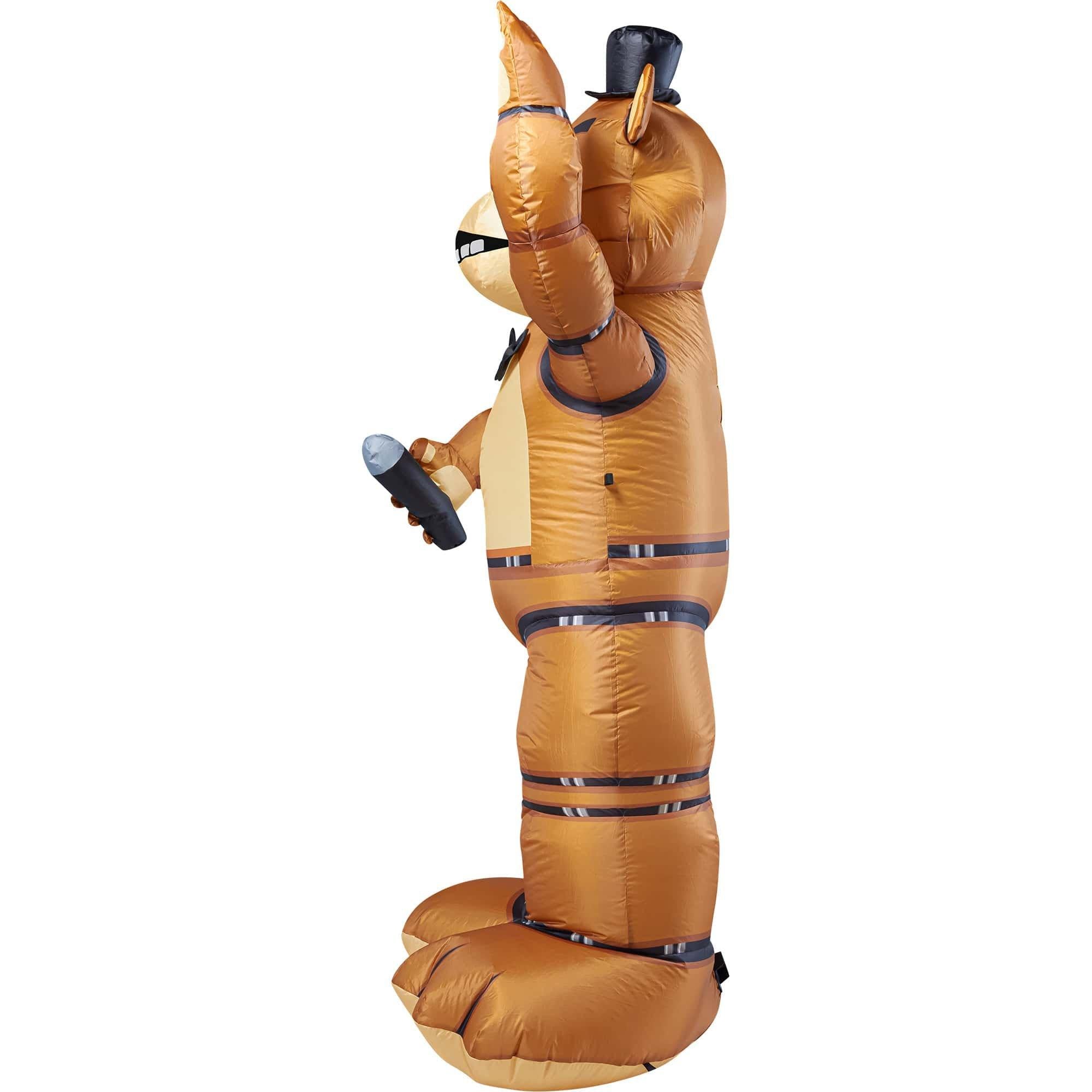 6 Foot Freddy Halloween Inflatable Lawn Decoration - Image 3