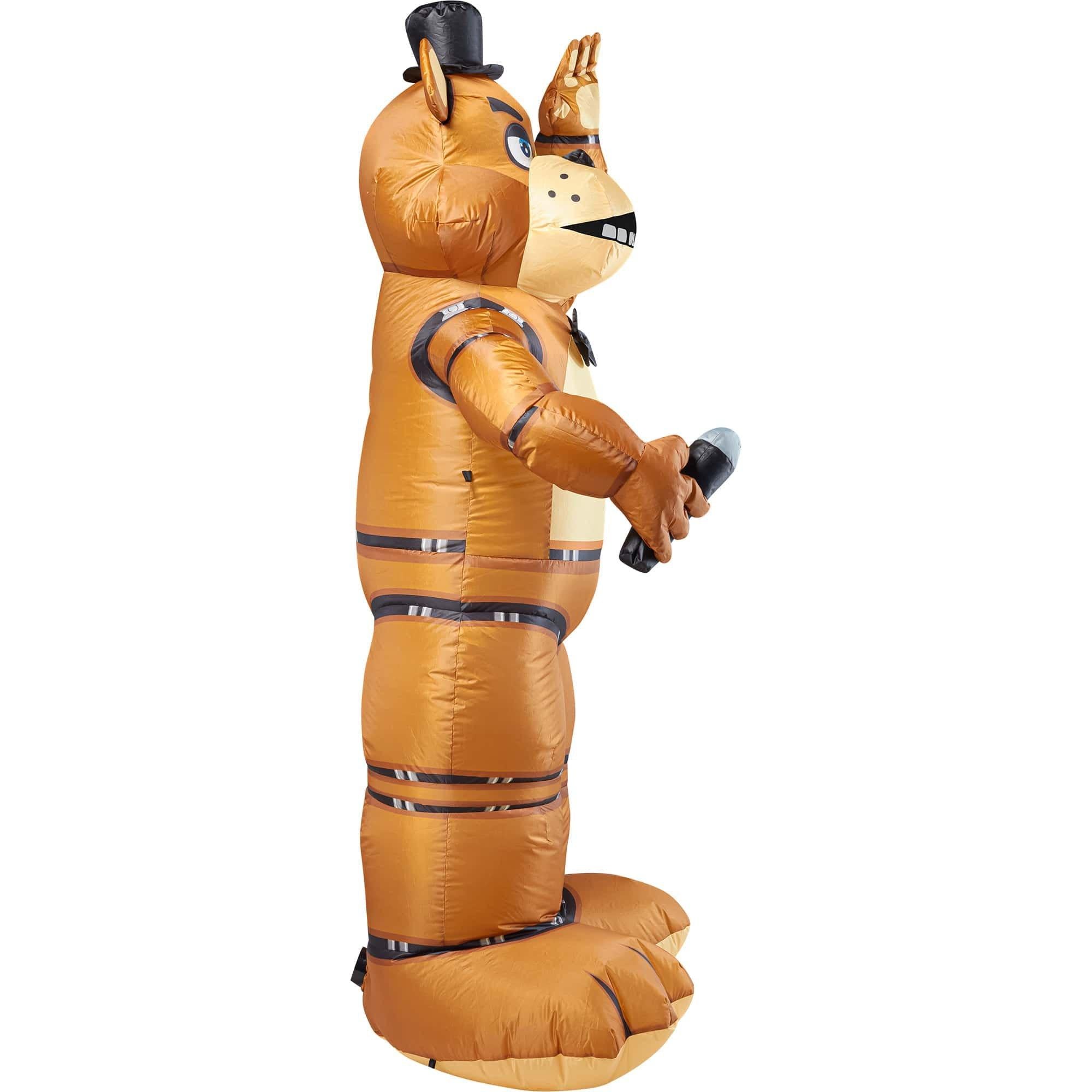6 Foot Freddy Halloween Inflatable Lawn Decoration - Image 4