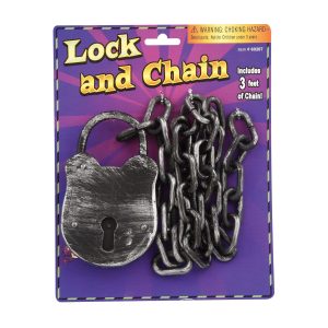 3 Foot Lock and Chain Prop