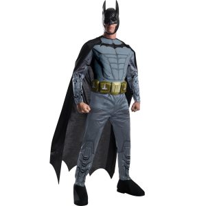 Men's Batman Arkham City Muscle Chest Batman - Deluxe