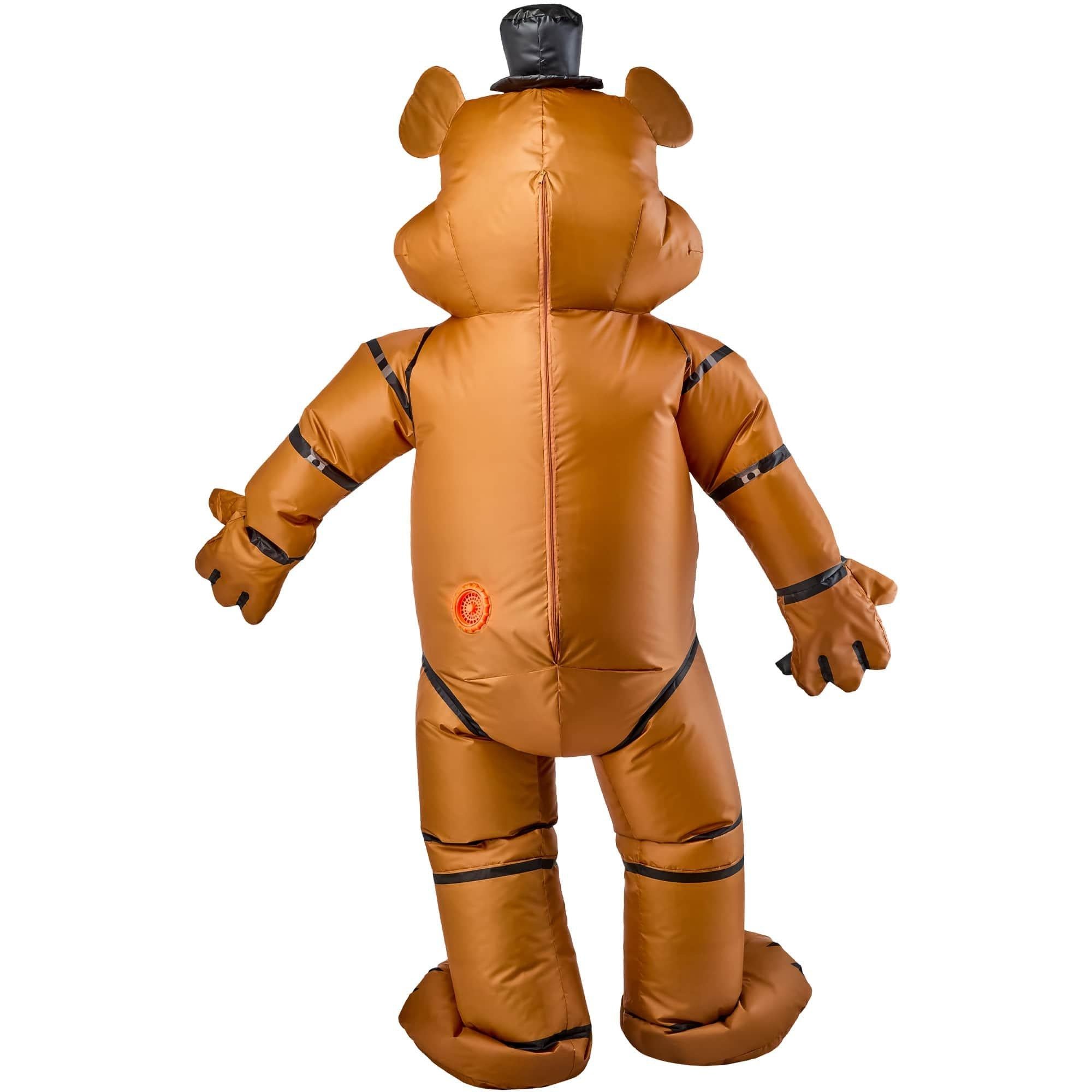 Adult Five Nights At Freddy's Freddy Fazbear Inflatable Costume - Image 4