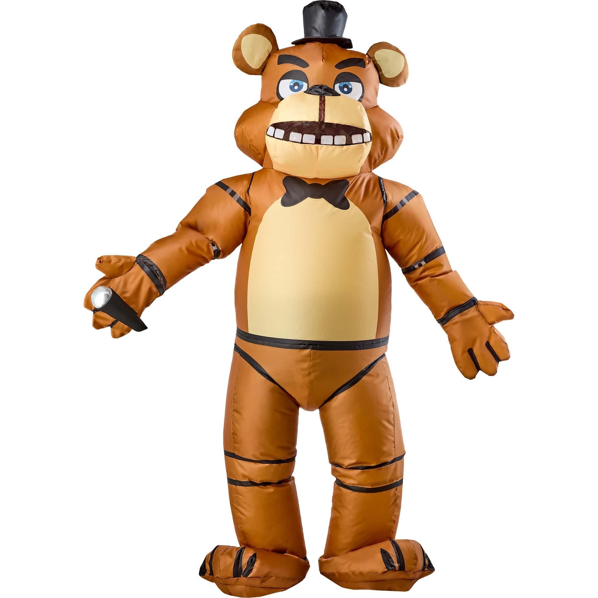 Adult Five Nights At Freddy's Freddy Fazbear Inflatable Costume - Image 5
