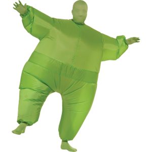 Adult Green Inflatable Jumpsuit