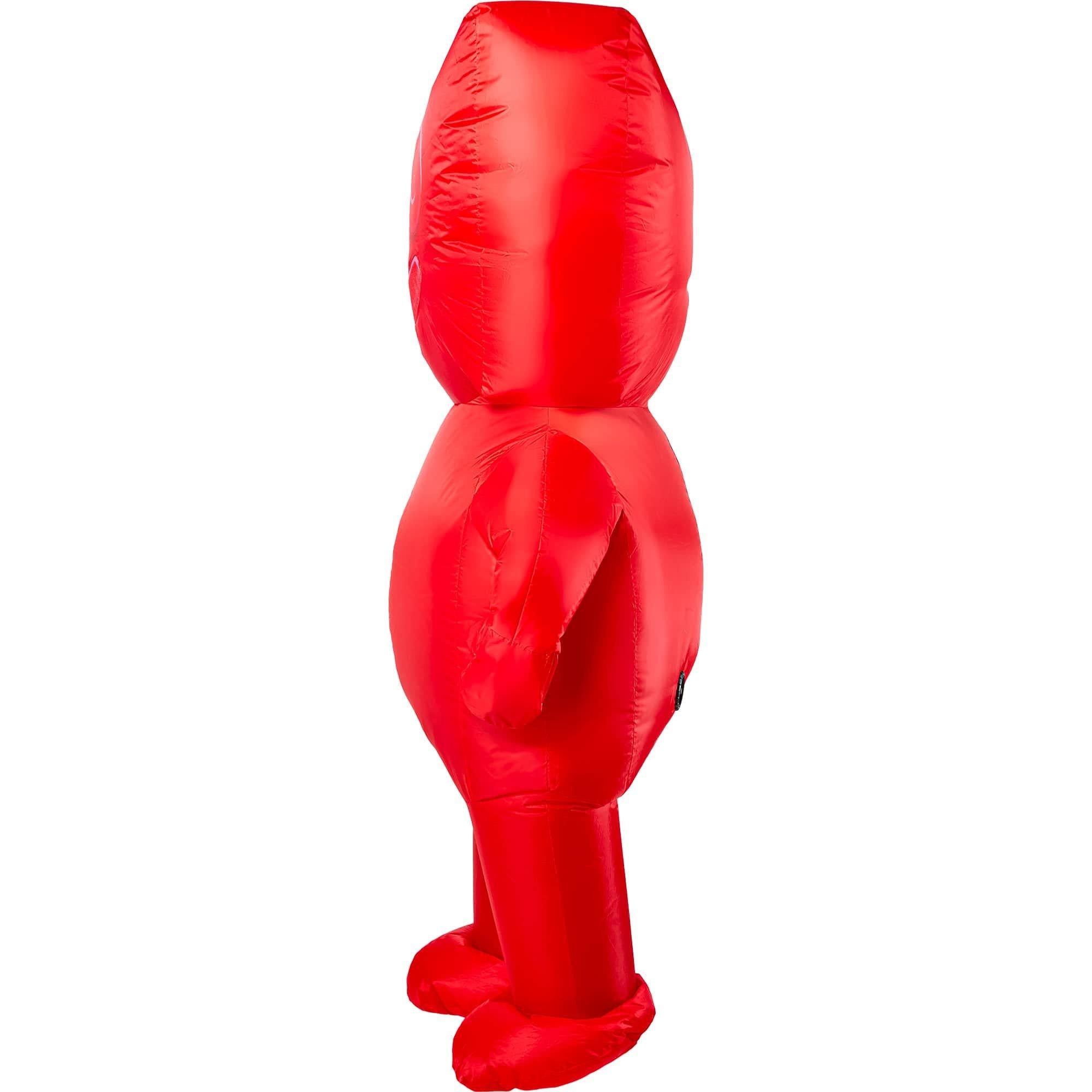 Adult Red Sour Patch Inflatable Costume - Image 2