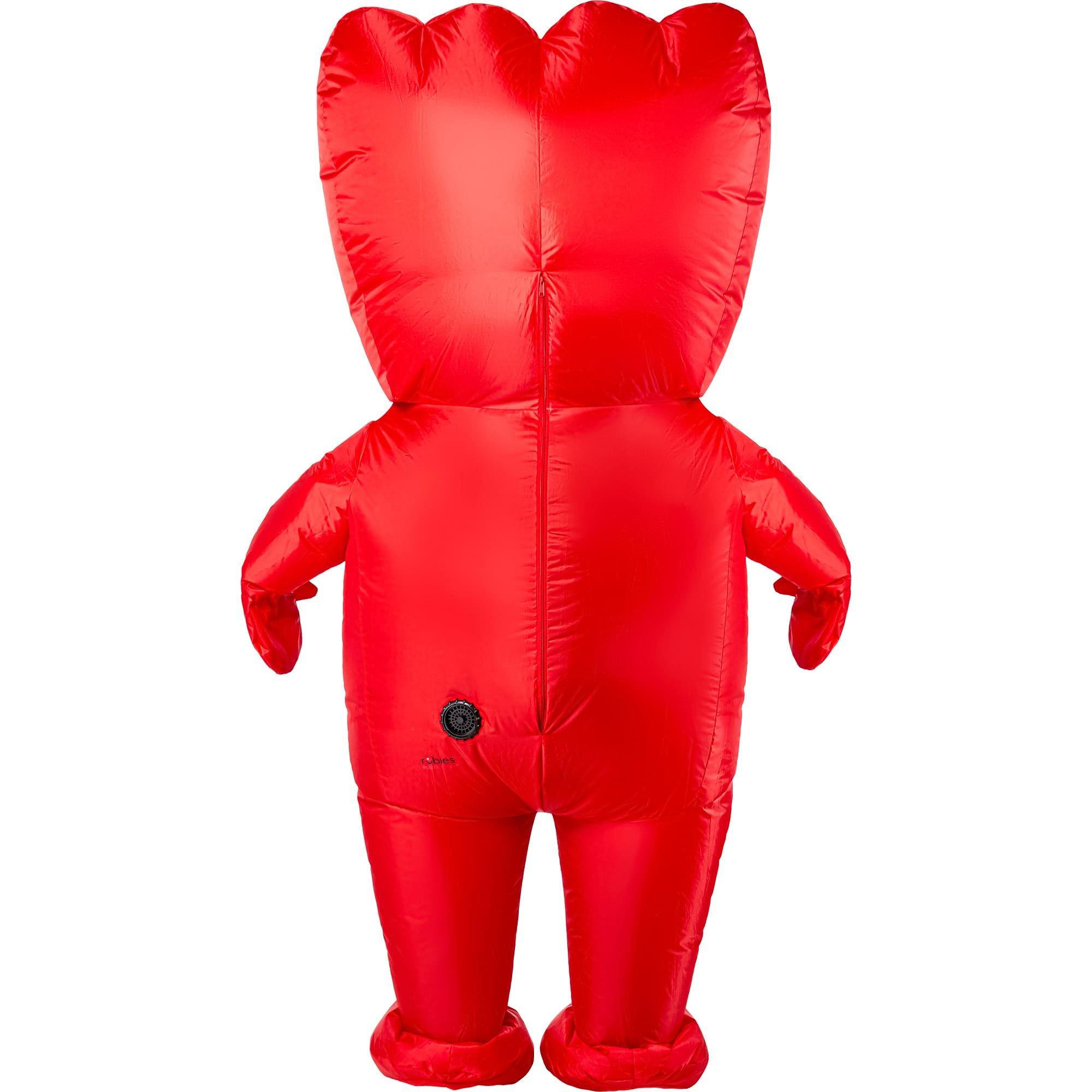 Adult Red Sour Patch Inflatable Costume - Image 4