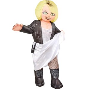 Women's Bride of Chucky Tiffany Inflatable Costume