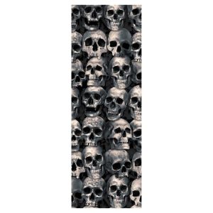 20 Foot Skull Wall Backdrop Decoration