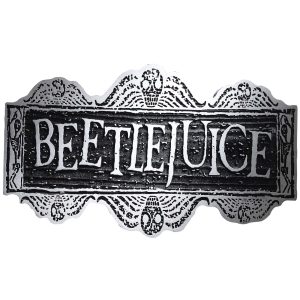 17-inch Beetlejuice Wall Decoration