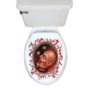 Bloody Monster Removable Sticker Toilet Seat Decoration