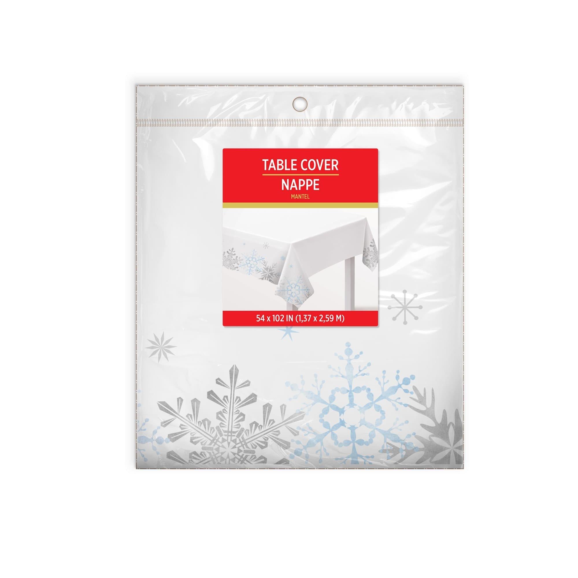 Snowlace Plastic Tablecover. 54 x 102in - Image 3