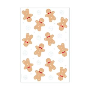 Sweet Season Gingerbread Treat Bags. 20ct – Christmas Cookie & Candy Gift Bags