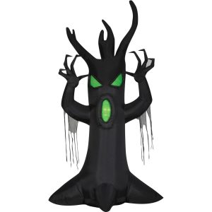 12 Foot Scary Tree Light Up Halloween Inflatable Lawn Decoration
