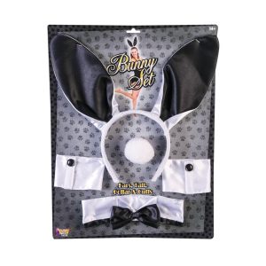 White Bunny Costume Kit. Adult