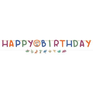 Diggin Dinos Letter Banner with Accent Banner