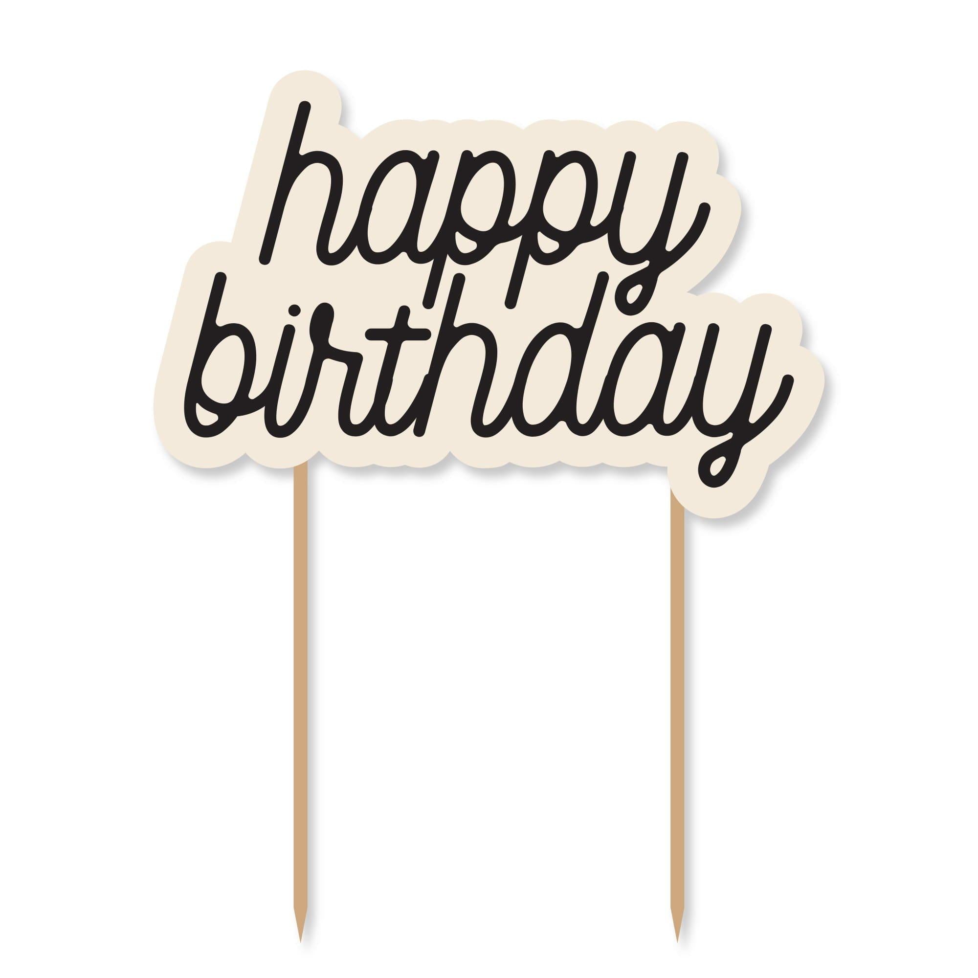 Birthday Chic Cake Topper - Image 2
