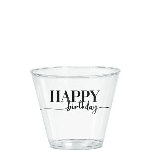 Party Of The Ages Plastic Cups. 9oz. 16ct