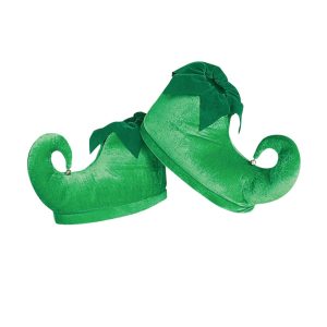 Adult Green Elf  Deluxe Shoes