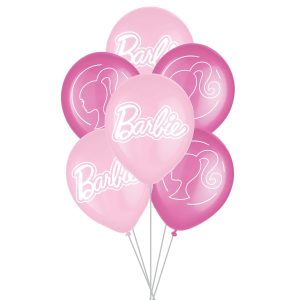 Barbie Party Latex Balloon. 6ct