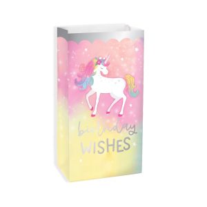 Unicorn Treat Bags. 8ct