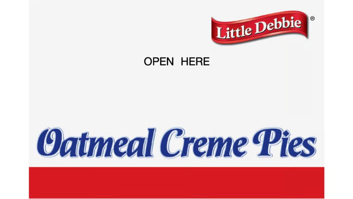 Little Debbie Oatmeal Creme Pie Cookie Sandwiches (16.2 oz) - Image 3