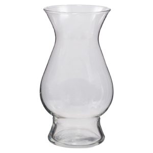 8.75 Clear Glass Bella Vase