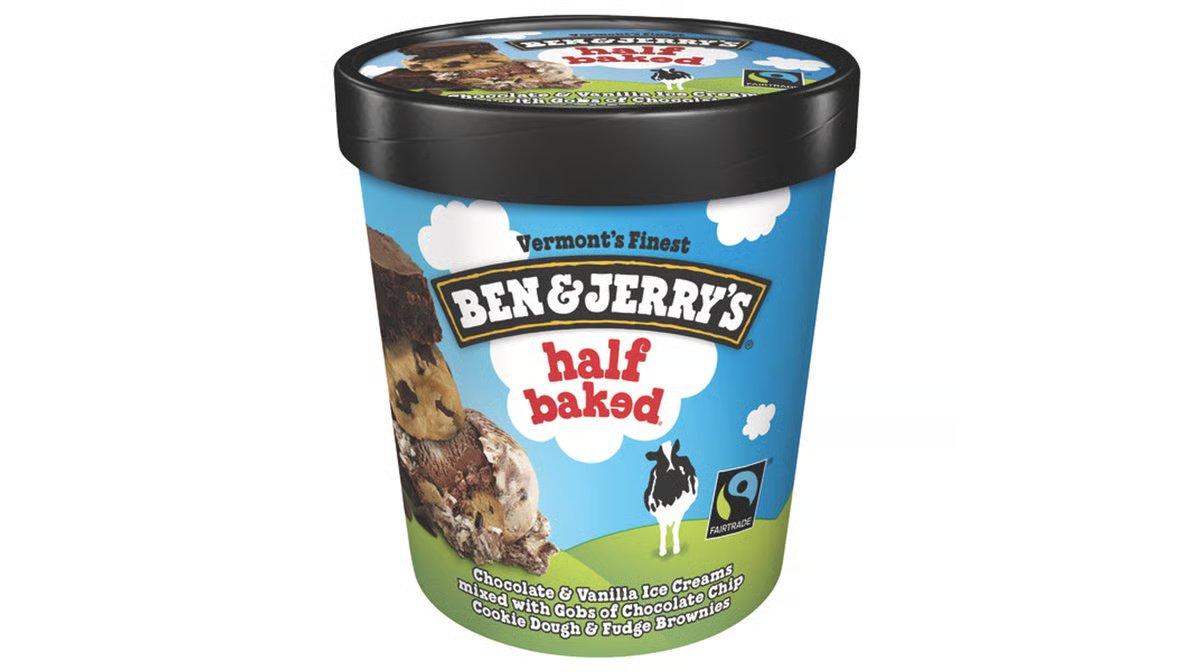Ben & Jerry's Ice Cream Half Baked (1 pt) - Image 2