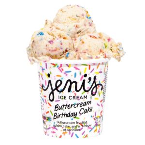 Jeni's Ice Cream Buttercream Birthday Cake (1 pt)