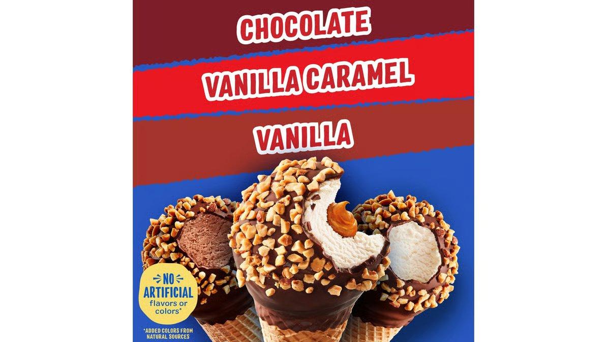 Drumstick Original Sundae Cone Variety Pack (4.6 oz x 8 ct) - Image 2
