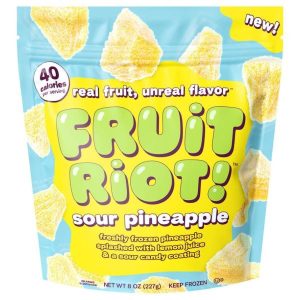 Fruit Riot Sour Pineapple Frozen Candy (8 oz)
