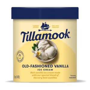 Tillamook Ice Cream Old Fashioned Vanilla (1.5 qt)