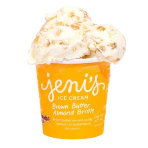 Jeni's Ice Cream Brown Butter Almond Brittle (1 pt)