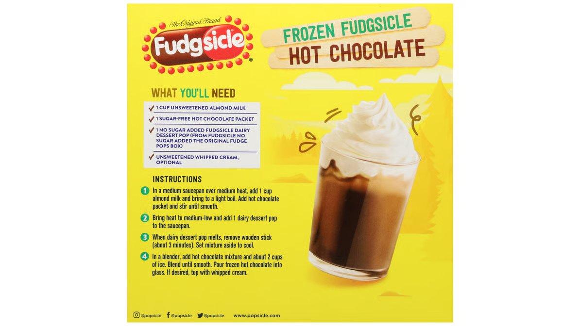 Fudgsicle No Sugar Added Fudge Pops (18 ct) - Image 2