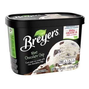 Breyers Ice Cream Mint Chocolate Chip (1.5 qt)