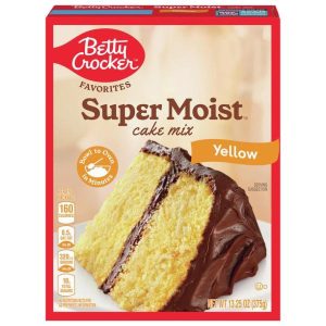 Betty Crocker Super Moist Yellow Cake Mix (13.25 oz)