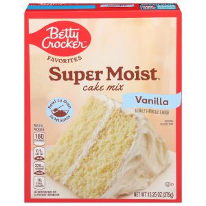 Betty Crocker Super Moist Vanilla Cake Mix (13.25 oz)