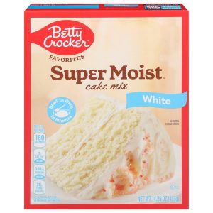 Betty Crocker Super Moist White Cake Mix (14.25 oz)