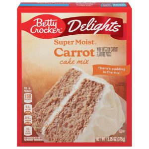 Betty Crocker Delights Super Moist Carrot Cake Mix (13.25 oz)