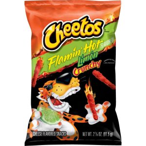 Cheetos Flamin' Hot Crunchy Limon Cheese Flavored Snacks (2.87 oz)