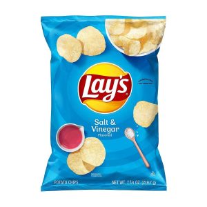 Lay's Salt & Vinegar Potato Chips (7.75 oz)