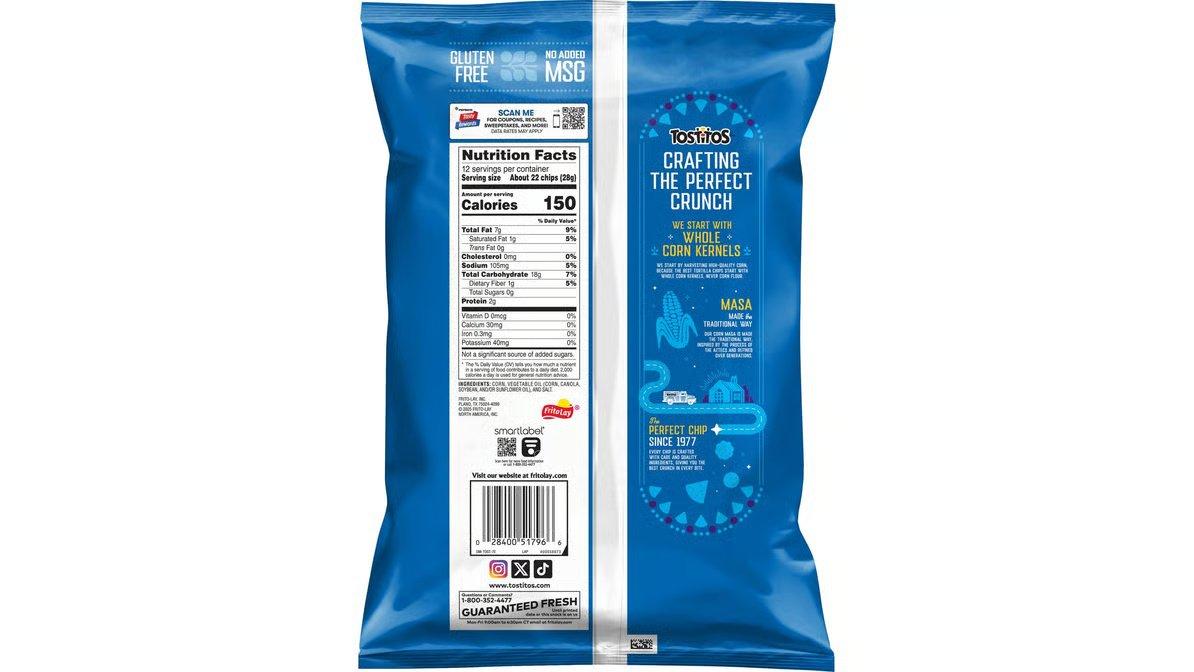 Tostitos Tortilla Chips Bite Size Original (12 oz) - Image 4