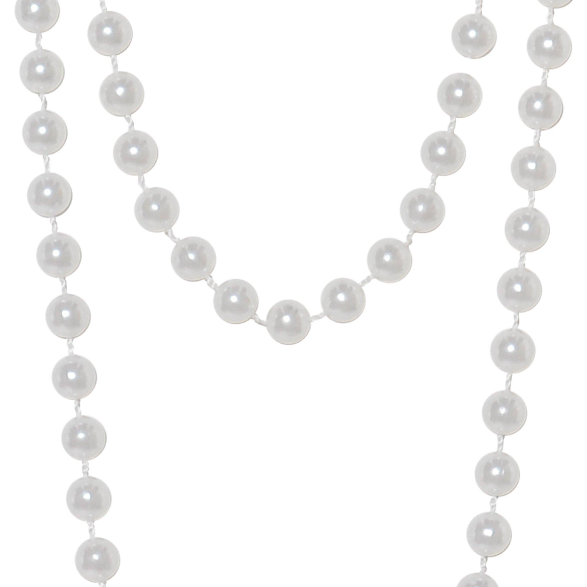 Faux Pearl Necklace - Image 4