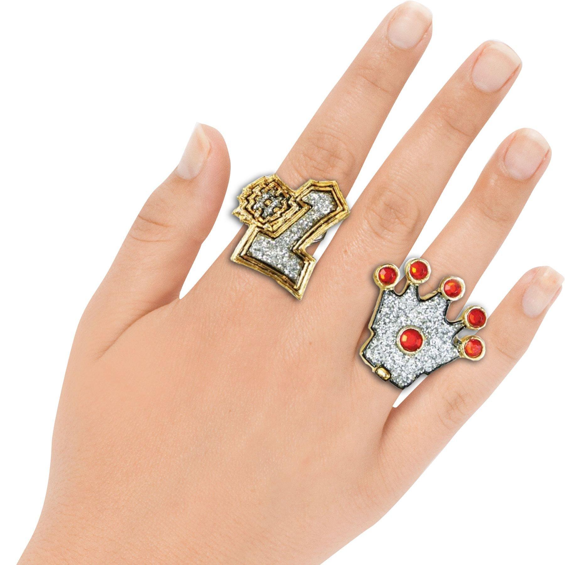 Bling Rings Set 3ct - Image 2
